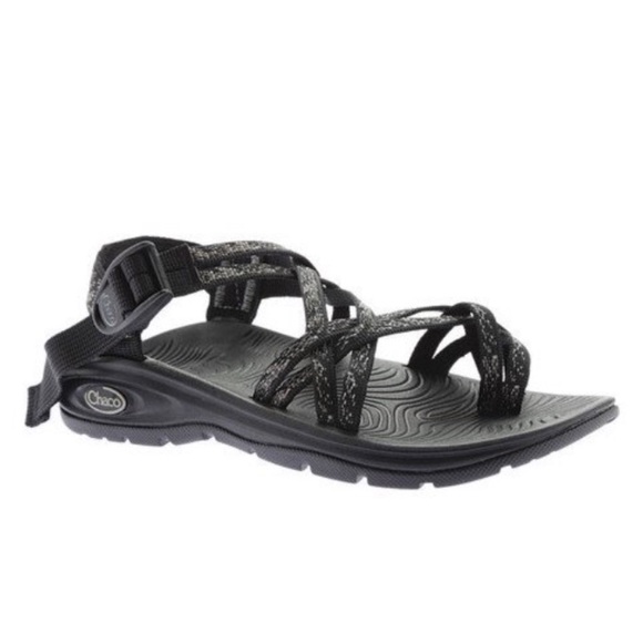 Chaco Shoes - Chaco ZX/2 Classic Comfort Black Gray Sandals Size 8